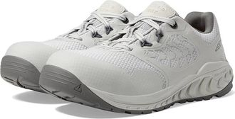 Keen Utility Cully Sneakers Mens Steel Gray Comp Toe Work Shoes HTAT1146