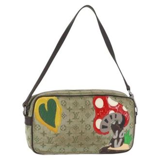 Louis Vuitton Pre-owned Shoulder Bags, female, Green, Size: ONE SIZE Pre-owned Shoulder Bag