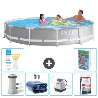 Intex Piscina Prism Frame Redonda - 366x76 Cm - 7-piezas S329