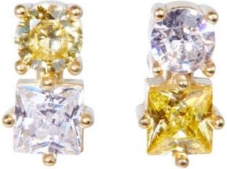 Nickho Rey Mark Robbins Stud in Yellow+White/gold at Nordstrom