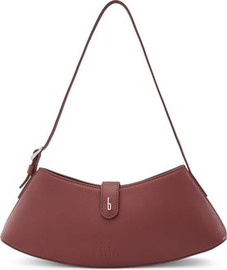 Behno Mini Ruth Leather Shoulder Bag in Brick at Nordstrom