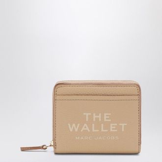 Marc Jacobs Mini Beige Full-Grain Wallet