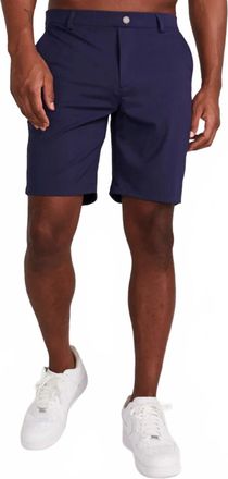 Redvanly Varick Pull-On Short - 9 In Midnight Navy