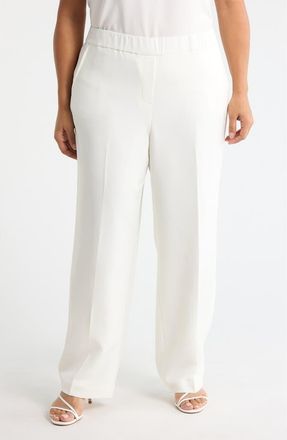 Kasper Gracie Pull-On Pant in Vanilla Ice at Nordstrom, Size 2 X