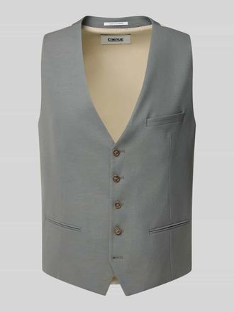 Cinque Weste mit V-Ausschnitt Modell Totti in Gruen, Gr&ouml;&szlig;e 102