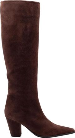 Roberto Festa Milano Heliora Hoge Laarzen - Dames - Hoge Laarzen - Bruin - 38 EU - Su&egrave;de - Schoenen