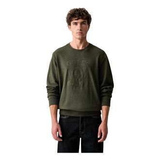 Guess Uomo, Felpe, Verde, M, new