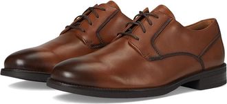 Cole Haan Bedford Plain-Toe Oxford Mens Lace-up Boots British Tan : 10.5 D - Medium, Leather