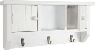 Hhg [nunca Usado] Teclado Hhg-461, Teclado De Caja Con Puertas, Madera Maciza Certificado Mvg, Blanco