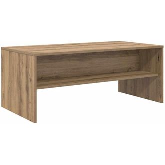 vidaXL Coffee Table Artisan Oak 100 x 50 x 40 cm Engineered Wood vidaXL
