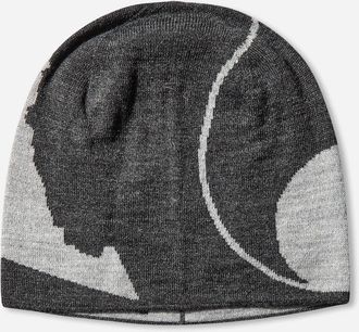 Roa Our Legacy WORK SHOP Logo Wool Beanie Slate