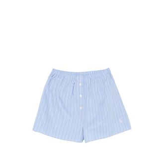 Sporty & Rich Vertical-stripe Shorts