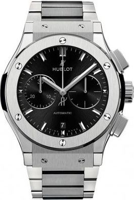 Hublot Classic Fusion Mat Black Dial Automatic Mens Chronograph Watch 541.NX.1171.NX