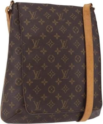 Louis Vuitton Pre-owned Shoulder Bag - Dames - Vintage Schoudertas - Bruin - ONE Size - Vintage