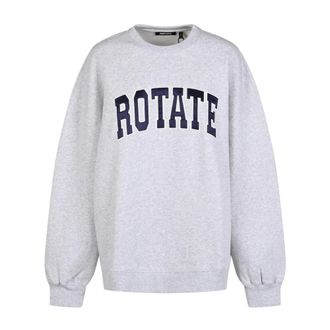 Rotate Rotate Birger Christensen, Dames, Sweatshirts & Hoodies, Grijs, Maat: M Katoen