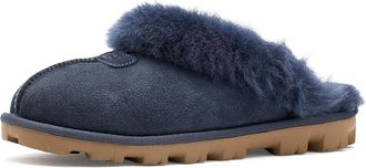UGG Coquette Womens Slippers Dark Indigo : 11 B - Medium, Sheepskin