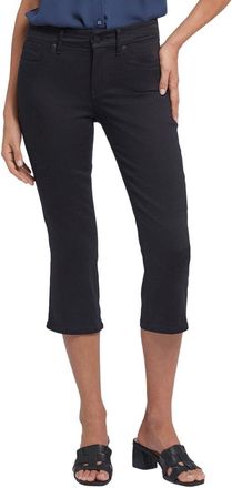 NYDJ Petite Marilyn Black Crop Jean