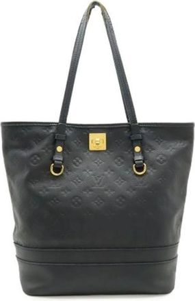 Louis Vuitton Pre-owned Monogram Empreinte Shoulder Tote - Dames - Vintage Shopper - Zwart - ONE Size - Leer - Vintage