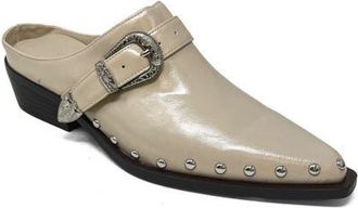 Shushop Tessa Studded Mule in Bone at Nordstrom, Size 7.5