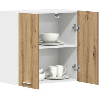 vidaXL Pensile da Cucina Lyon Rovere Artigianale 60x31x60 cm - Vidaxl