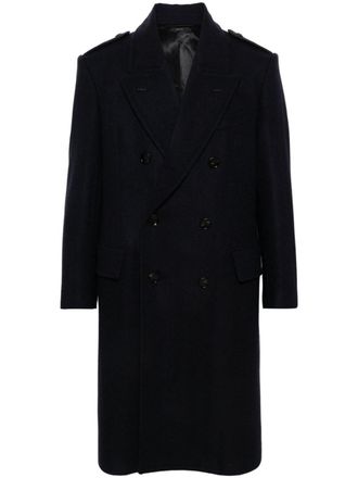 Tom Ford herringbone coat - Blue