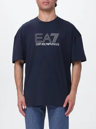 Emporio Armani T-shirt a girocollo in cotone con logo