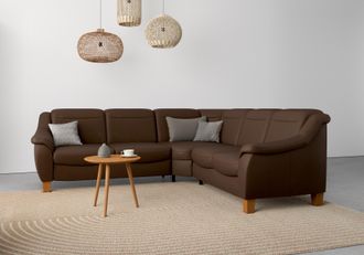 HOME AFFAIRE Ecksofa »Caldera L-Form« Federkern, wahlweise mit Kopfteilverstellung, Bettfunktion, Bettkasten