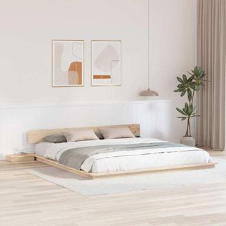 vidaXL Struttura del letto Marrone 180 x 200 cm legno - Vidaxl