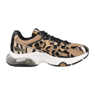 Michael Kors Sneakers, female, Multicolor, Size: 6 1/2 US Leopard Printed Kit Extreme Mesh Trainers