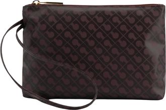 Gherardini Pochette con zip Softy - - Bags - Donna - Marrone - ONE SIZE