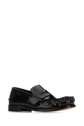 Bottega Veneta 837855v2rv0 1000 Black Mocassini Loafers