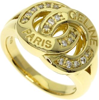 Celine Yellow Gold Yellow Gold (18K) Band Ring (Pre-Owned)