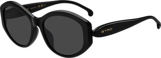 Etro 0086/F/S Asian Fit 807/IR Womens Sunglasses Black Size 57