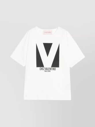Valentino Garavani crew neck graphic print t-shirt