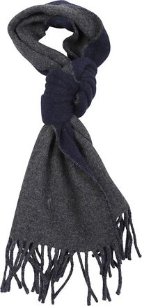 Polo Ralph Lauren Klassieke Omkeerbare Sjaal - Heren - Wintersjaals - Blauw - ONE Size - Wol - Accessoires