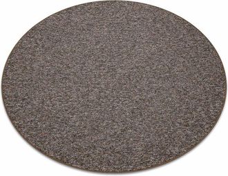 RugsX Rugsx - Carpet round superstar 310 beige brown brown round 200 cm