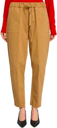 Semicouture Buddy Trousers - Trousers - Mujer - Marr&oacute;n - XL