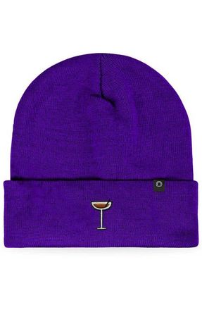 Dalix Coffee Martini Beanie Cap in Purple at Nordstrom