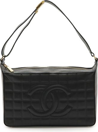 Chanel Leather Handbag Shoulder Bag (Pre-Owned)
