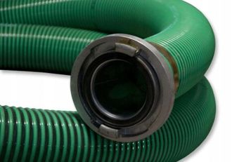 OEM Manguera Silomat Pft Con Racores Dn50, 30 M, Espiral, Color Verde