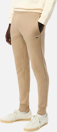 Lacoste Mens Lacoste Mens Sweatpants Slim Fit Joggers Cuffed - Cream - Size: 32/30/31