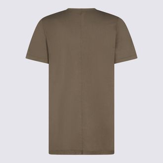 Rick Owens Mens T-Shirts And Polos Dust _100 % Co