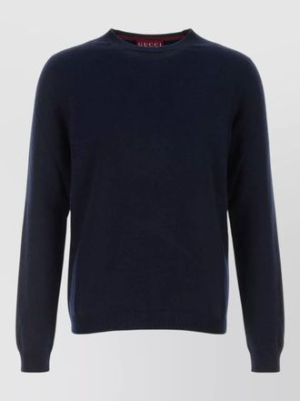 Gucci cashmere sweater crew neck long sleeves