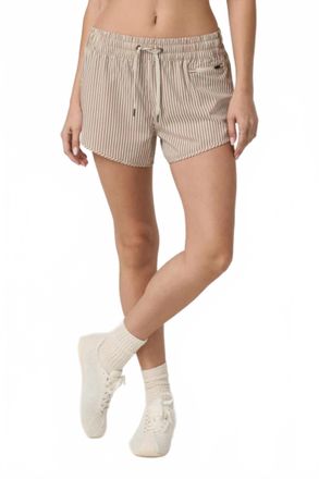 Vuori Clothing Clementine 4 Short 2.0 In Cove Stripe Hickory