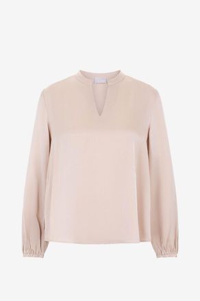 Hemisphere Seidencrepe-Bluse Hira