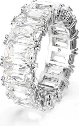 Swarovski Matrix Vittore Ring - Dames - Ringen - Grijs - 54 MM - Accessoires