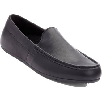 Vionic Mens Borough Tomkin Moc Shoes In Black