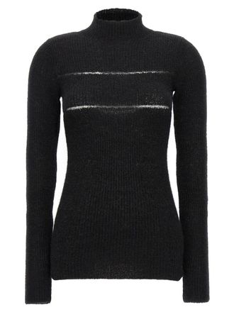 Msgm Organza Insert Sweater