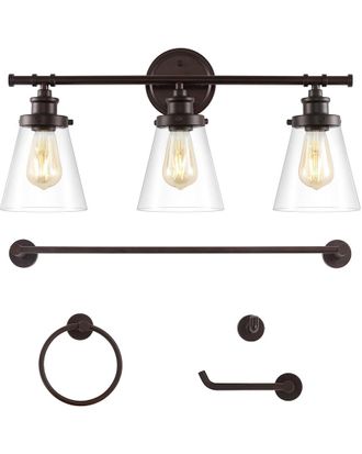 Jonathan Y Designs Jonathan Y Hollis Vanity Light Set