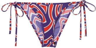 Emilio Pucci Labyrinth Print Bikini Bottom-Donna